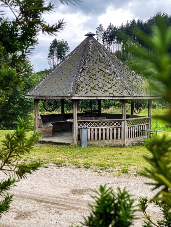 Koselig Hytte Langs Elven Skien Esterno foto